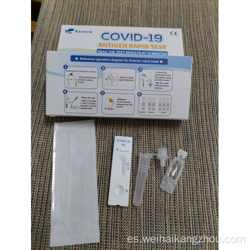 Kit de prueba pre nasal Covid-19